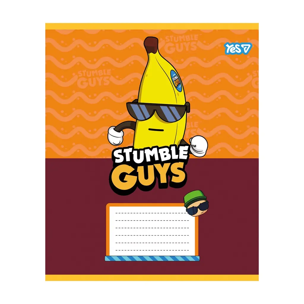 Зошит Yes Stumble Guys А5 12 аркушів клітинка (768728), в асортименті - фото 4