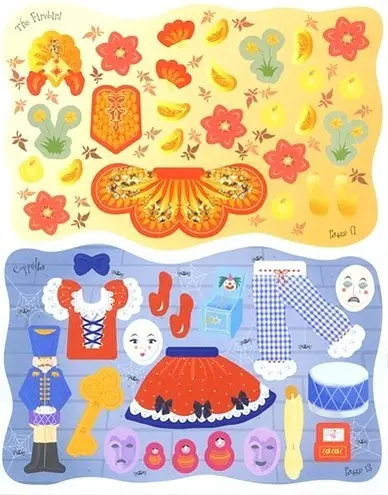 Ballerinas and Dolls. Sticker Dolly Dressing - Фіона Вотт - фото 4