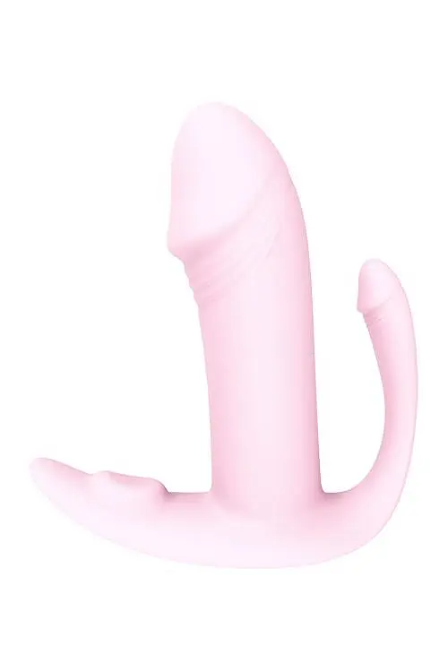 Вібратор Dreamtoys Vibes Of Love Remote Tri-Pleasurer 8.5 см рожевий - фото 2