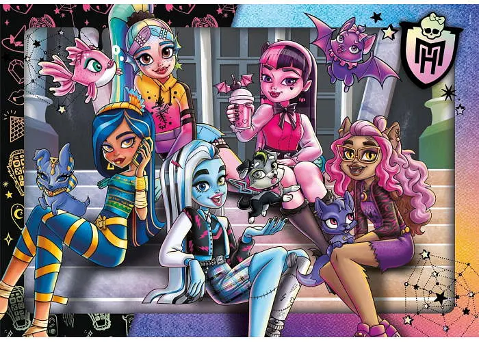 Пазл Clementoni Super: Модні ляльки, Монстр Хай (Super - Monster High Puzzle - 180 pcs.), 180 ел. (29791) - фото 2