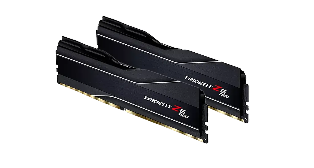 Оперативна пам'ять G.Skill 32GB (2x16GB) DDR5 6000MHz Trident Z5 Neo Black (F5-6000J3238F16GX2-TZ5N) - фото 2