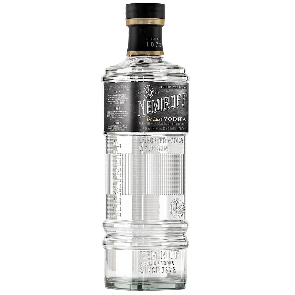 Упаковка горілки Nemiroff De Luxe 40% 12 л (1 л х 12 шт.) - фото 4