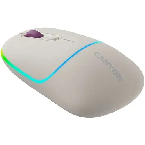 Bluetooth миша Canyon MW-22 Wireless RGB Rice (CNS-CMSW22RC) UA - фото 2
