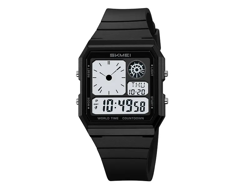 Наручний годинник 2347BKWT Black-White Skmei acs0029997 - фото 2