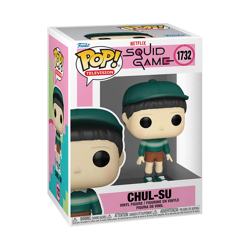 Игровая фигурка Funko Pop! Игра в кальмара 3 Чоль-Су (83485) - фото 2