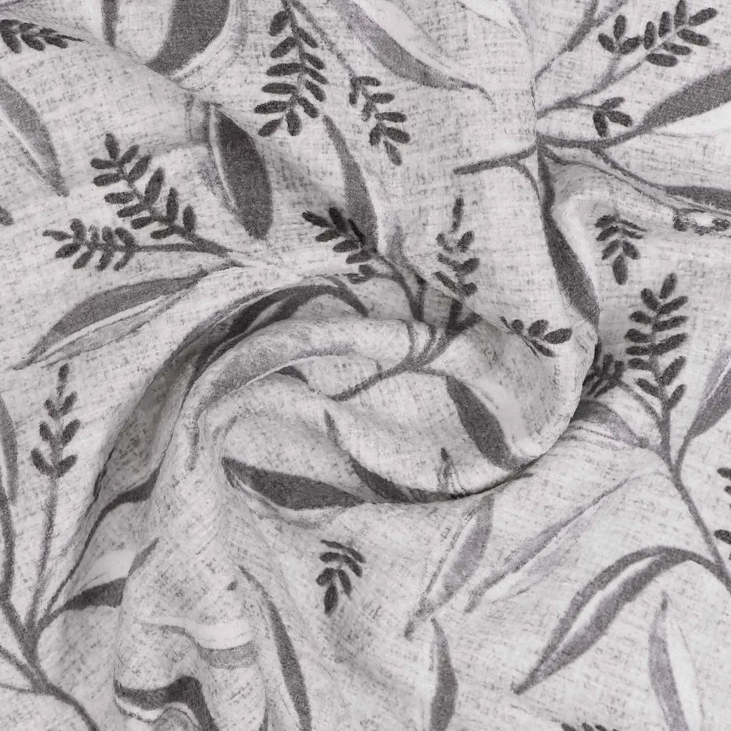 Набір рушничків Ardesto Grey leaves 38х63см, 2шт, 100% бавовна (ART3863GL) - фото 4
