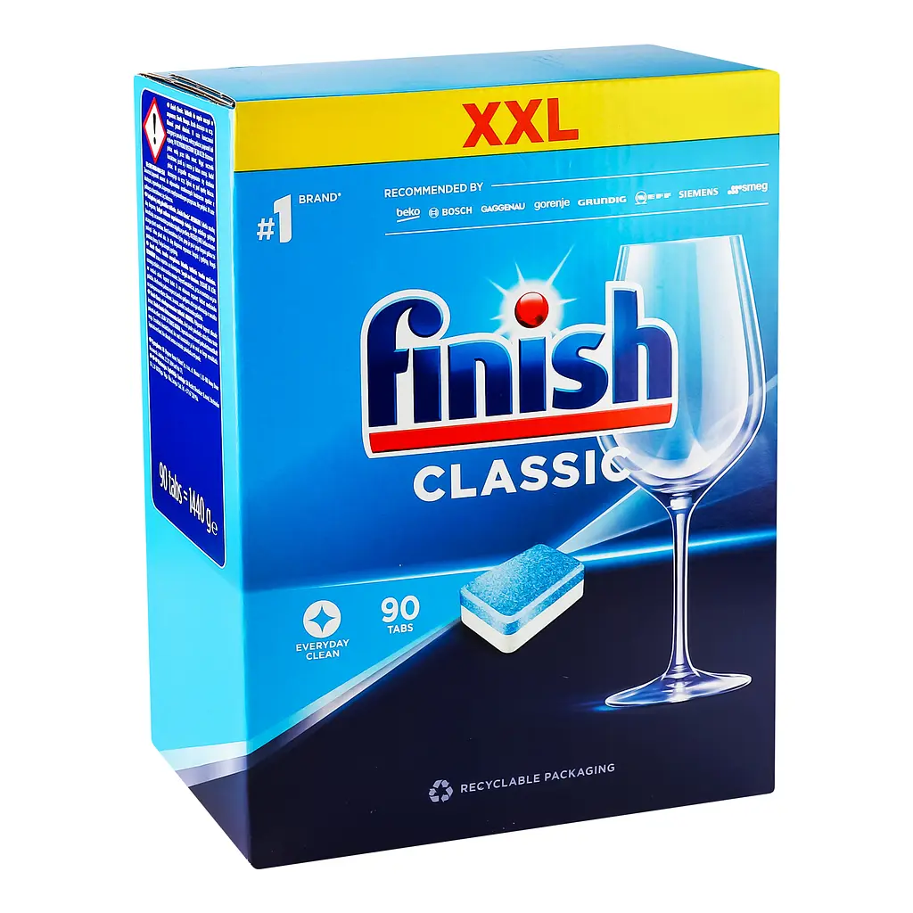 Таблетки для посудомоечных машин Finish Powerball Classic, 90 шт. - фото 6