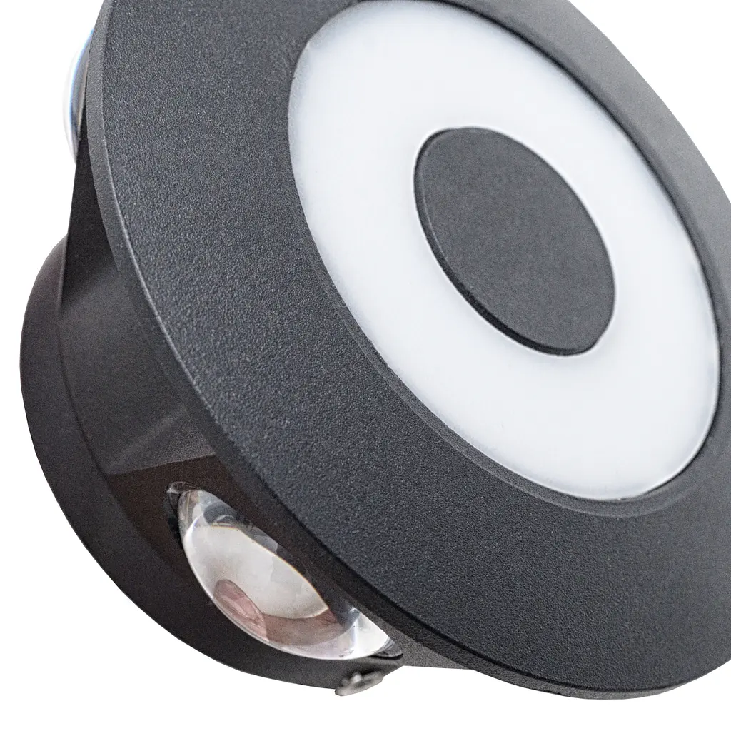 Підсвітка Brille фасадна Коло LED 5W WW IP54 BK (AL-618) - фото 7