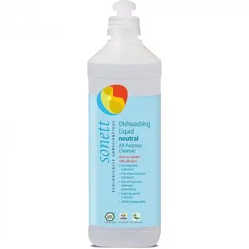 Набір Sonett : Органічний засіб для миття посуду Sonett концентрат 1 л + Органічне рідке мило Sonett нейтральне 300 мл +Органічний рідкий засіб для прання Sonett Sensitive концентрат 2 л - фото 2