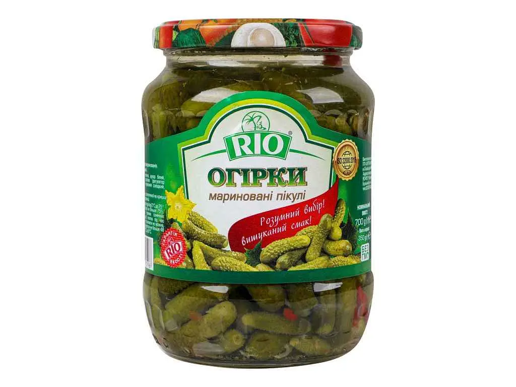 Огірки РІО 700г
