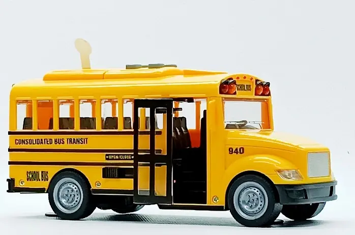 Шкільний автобус WY940A, масштаб 1:20, звук, світло, у коробці (6974060115797) - фото 2