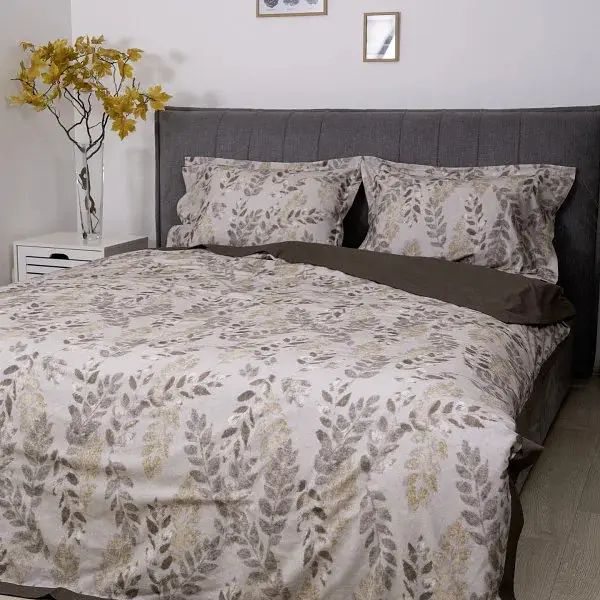 Постільна білизна двоспальне Viluta Варена бавовна Wash Printed W 07-2 175х210 см - фото 2