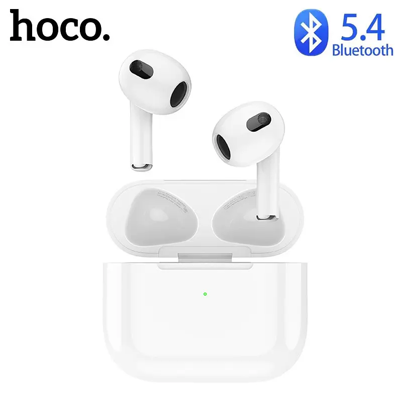 Беспроводные TWS наушники Hoco EW76 |BT5.4, 300/30mAh, 150/4h, Type-C, AC6983| вкладыши white - фото 3
