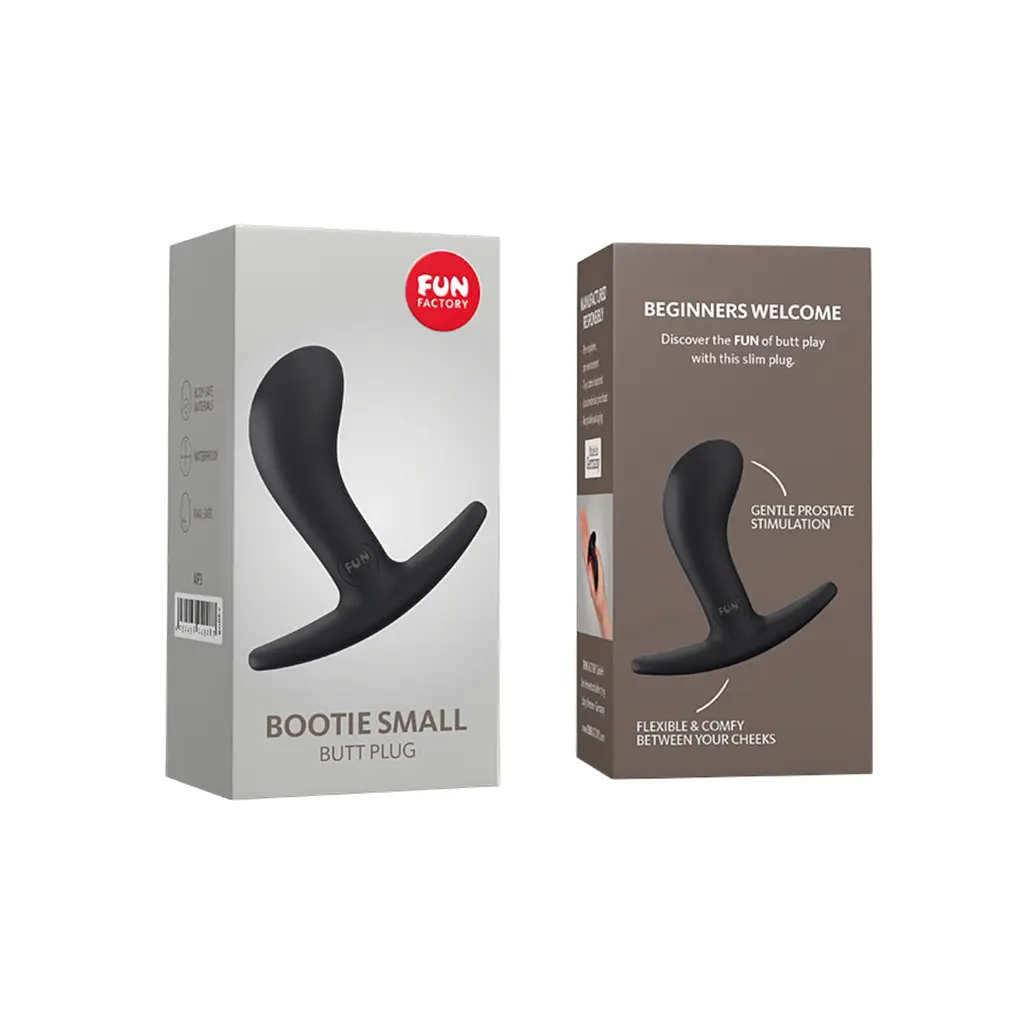 Анальна пробка Fun Factory Bootie S 7.5 см (чорний) - фото 8