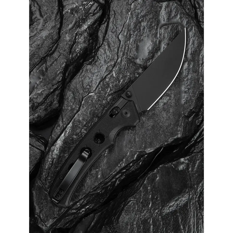Ніж Civivi Noctis, Black G10, Black Stonewash (C24020C-1) - фото 11