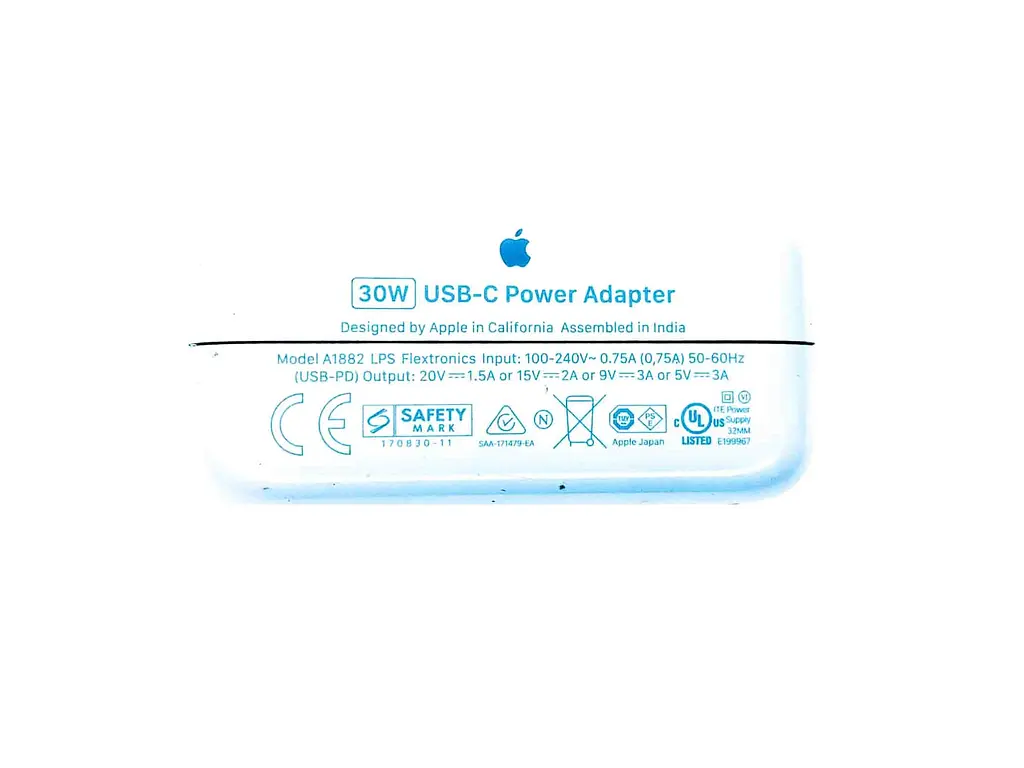 Блок живлення Apple MagSafe Type C 30w - Б/В - фото 4