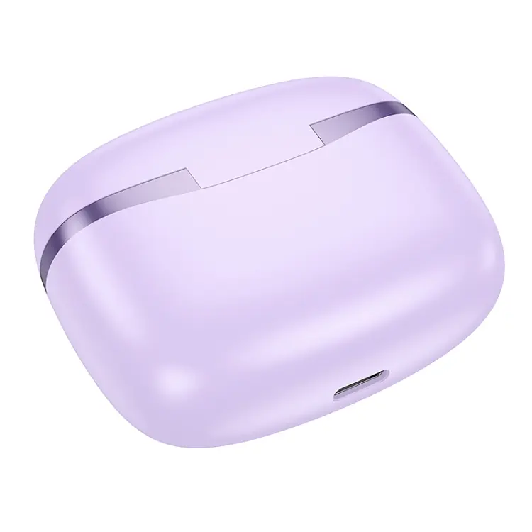 Бездротові TWS навушники Hoco EQ10, вакуумні, BT5.3, 40mAh, 300mAh, 7h, purple - фото 5
