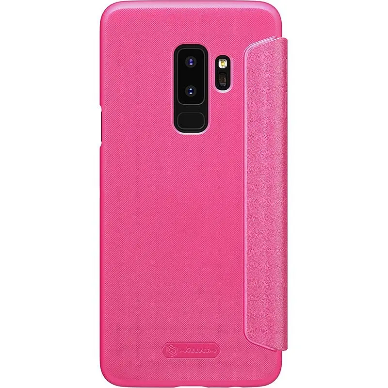 Чохол-книжка Nillkin Sparkle Leather Case Samsung Galaxy S9+ Red - фото 2