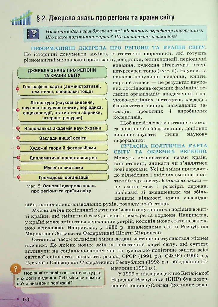 Географія. 10 клас. Рівень стандарту - фото 12
