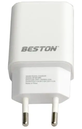 Мережевий зарядний пристрій Beston, White, 1xUSB-C, 12V/1.5A (AAC1847) - фото 3