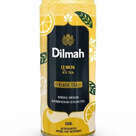 Чай холодний Dilmah (чорний) Lemon - 330 мл (5902854106981)