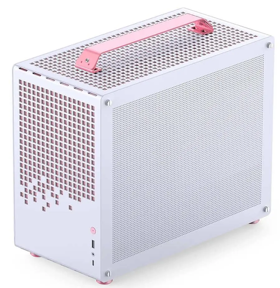 Корпус Jonsbo Z20 White-Pink (Z20 White-Pink) - фото 3