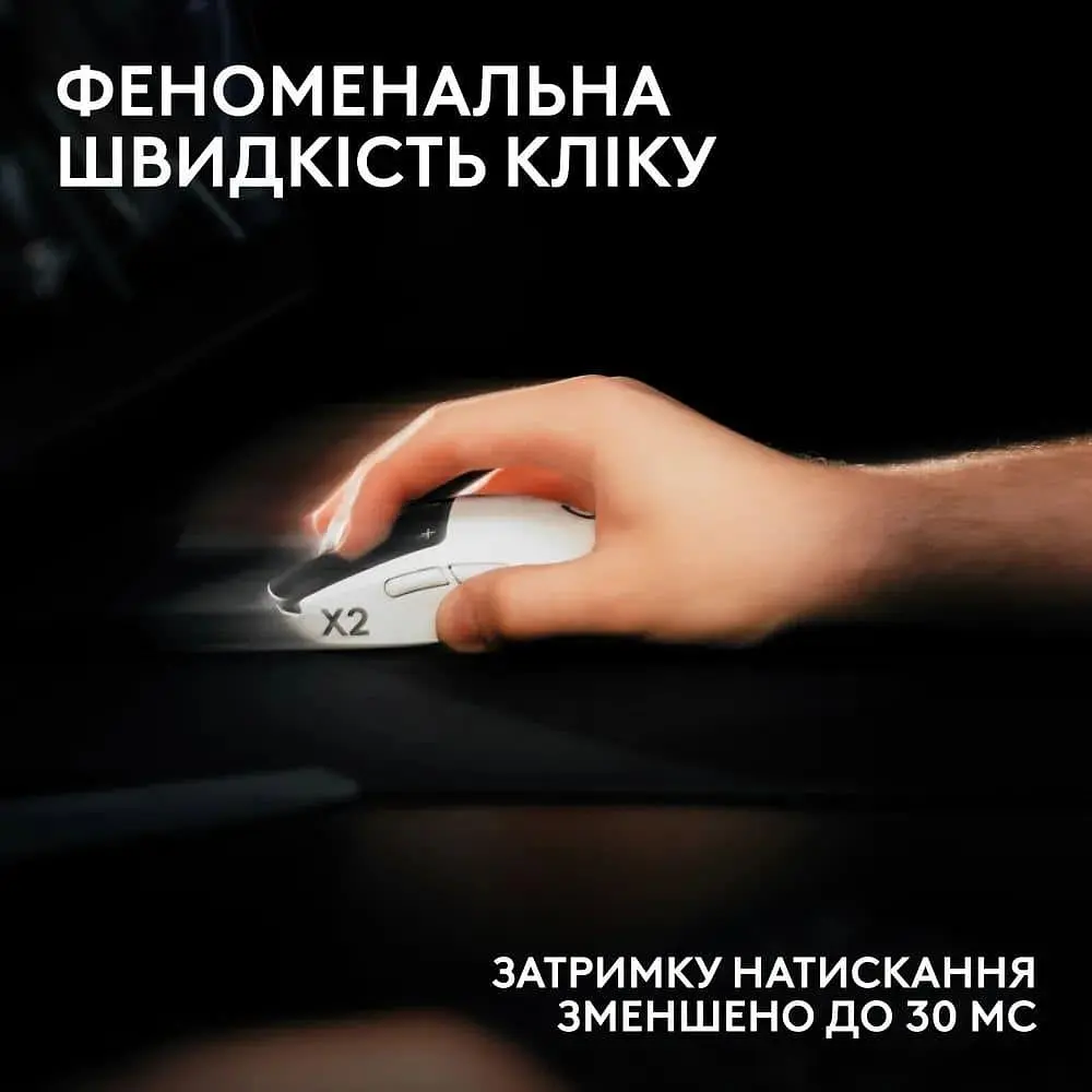 Миша Logitech PRO X2 SUPERSTRIKE Lightspeed (910-007776) - фото 10