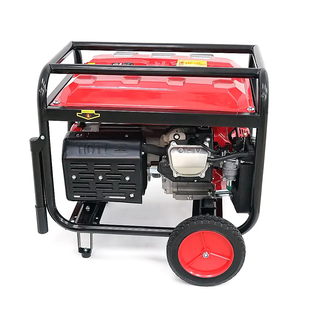 Генератор бензиновий COVAX EPH20500E2, 9.5kW, однофазний 220V, 50Hz, DC12V, 21HP, Electric Starter, tank 25L, 710x535x555mm, 96kg - фото 4