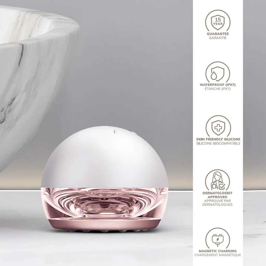 Масажер для обличчя GESKE Anti-aging Skin Tightener 6в1 Starlight (HB0425) [176860] - фото 9