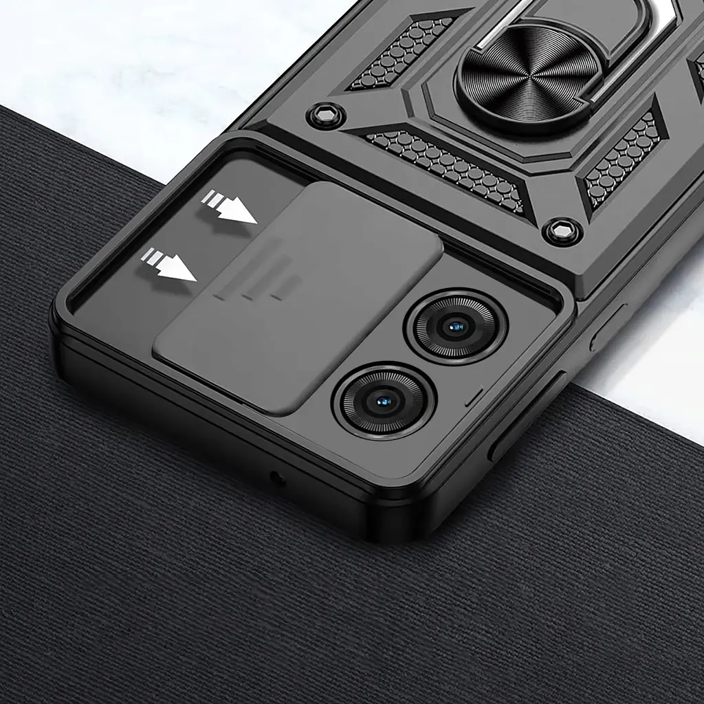 Панель BeCover Military для Motorola Moto G75 Black (713060) - фото 3