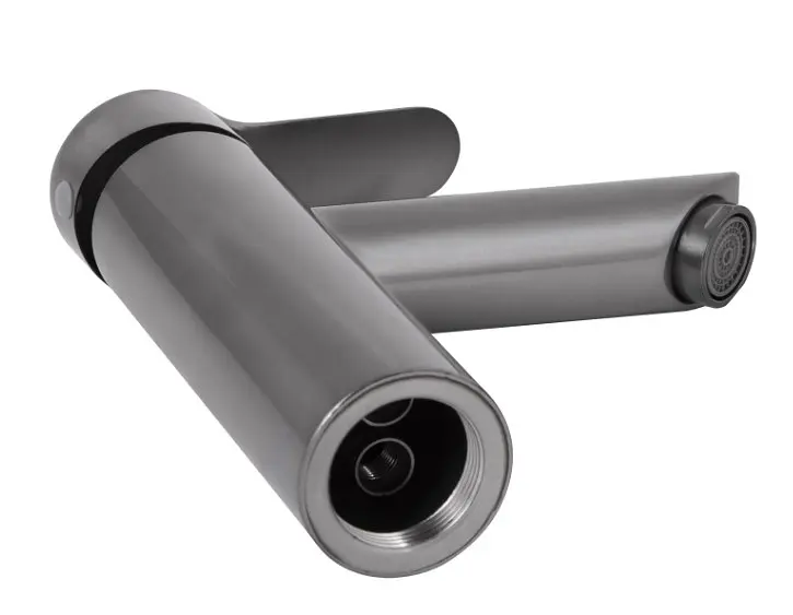 Змішувач для умивальника Brinex Pure 001F Graphite BRIPUR001FGRP - фото 2