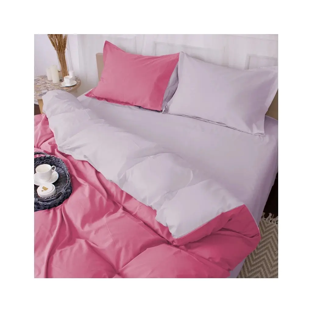 Постільна білизна MirSon Poplin Line 054 + 041 Daniel 175 x 210 (2200006285298) - фото 2