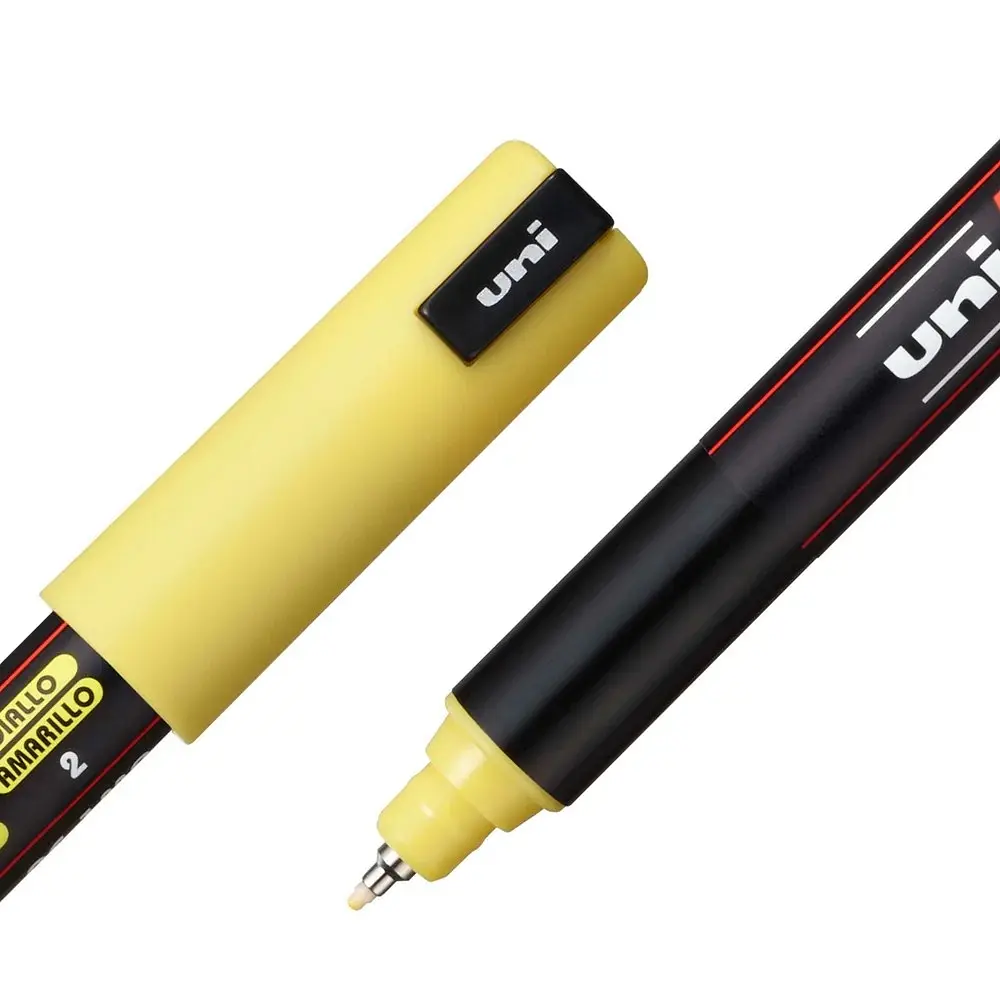 Набор маркеров Uni Posca 0.7 мм 8 шт. (PC-1MR 8C) - фото 5