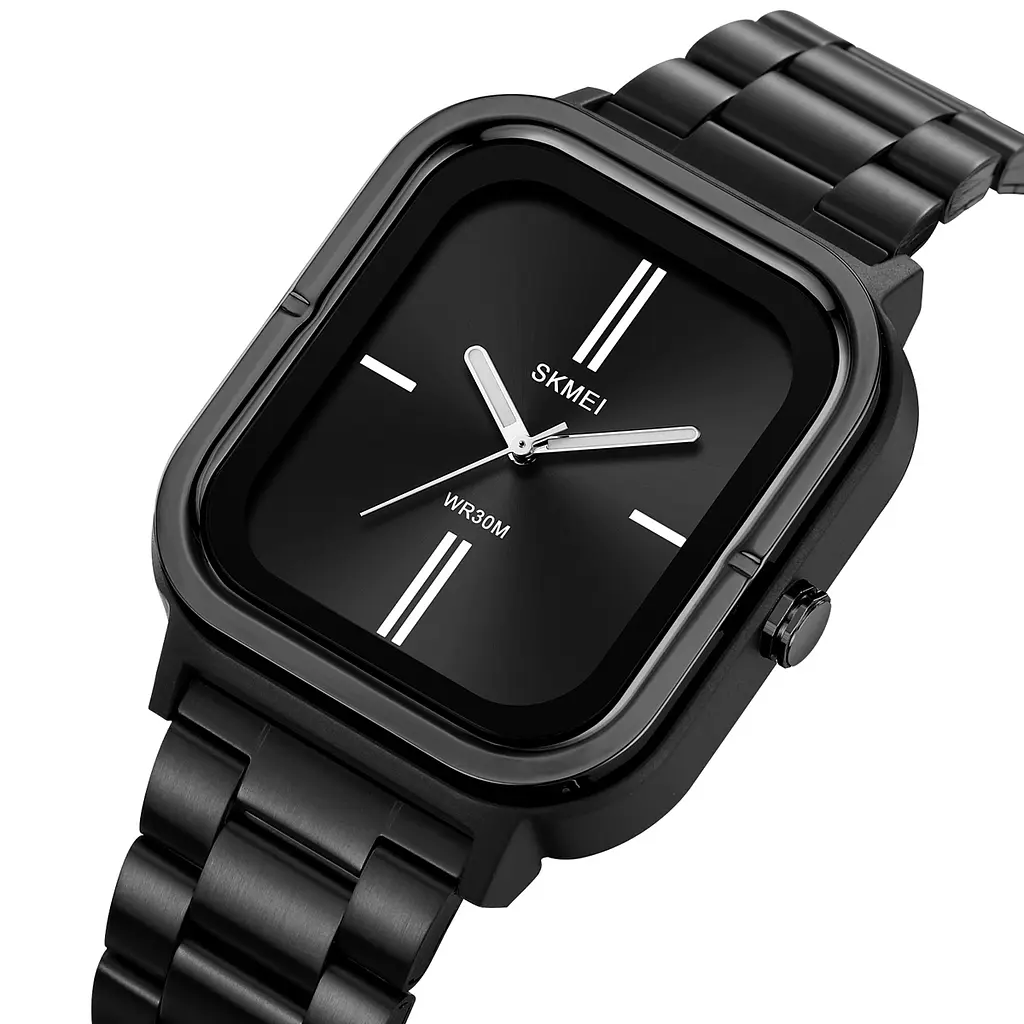Наручний годинник чоловічий 2275BKSI Black-Silver Skmei acs0030064 - фото 2