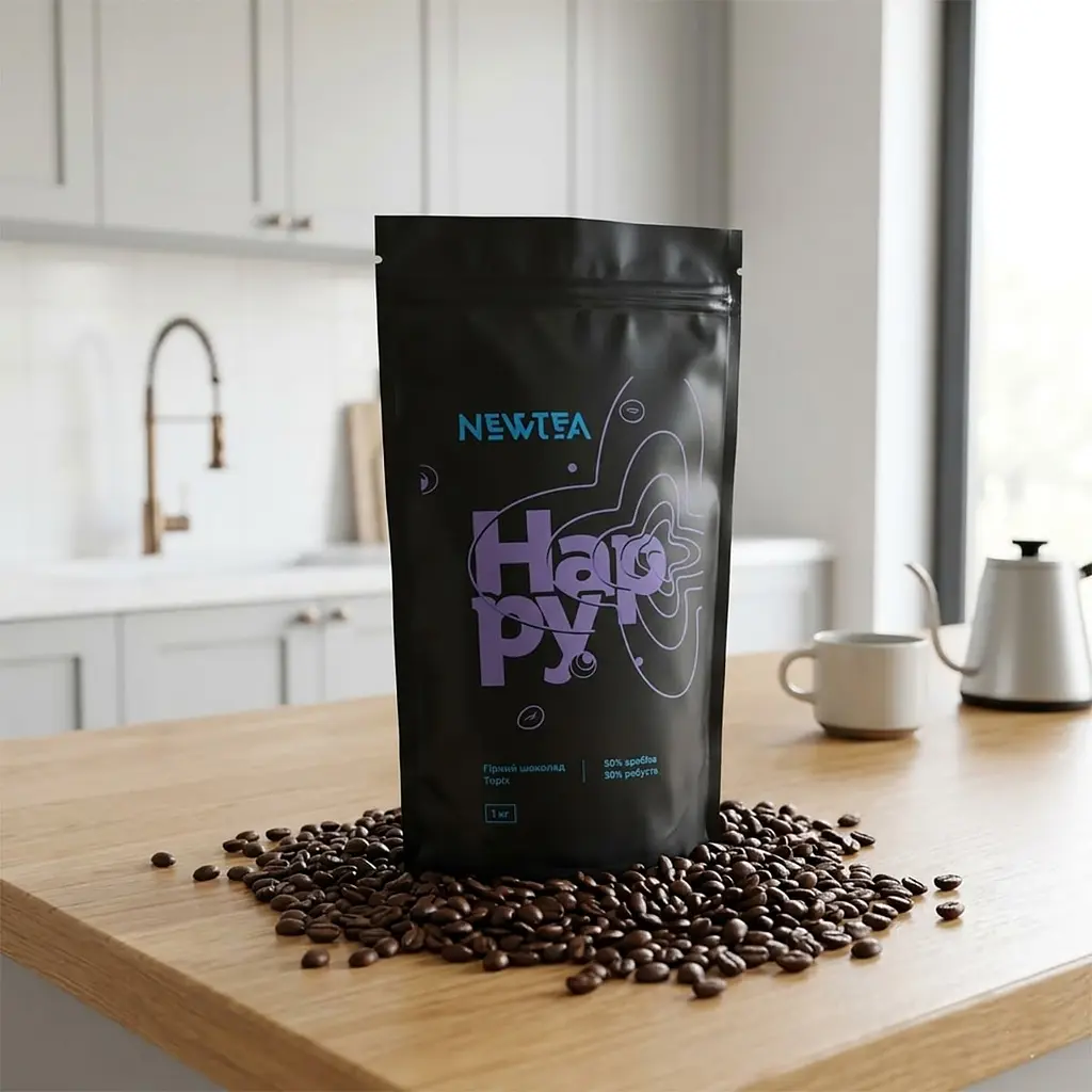 Кава в зернах NewTea Happy Mean, 1 кг - фото 3