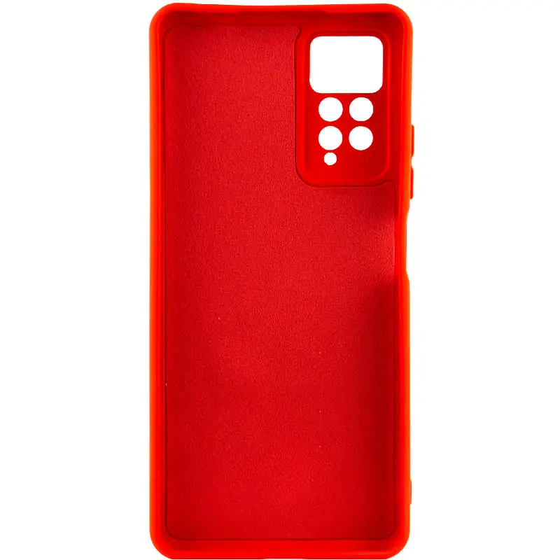 Чохол Epic Silicon Cover Full Camera для Xiaomi Redmi Note 11 Pro (Global)/Note 11 Pro 5G (Red) [75130] - фото 2