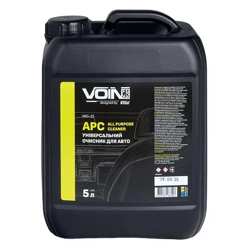 Хімчистка салону / Універсальний очисник для авто APC - All Purpose Cleaner 5л концентрат (хімчистка, очищувач)
