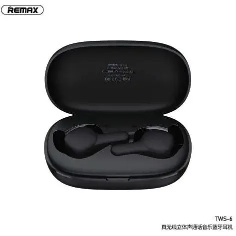 Навушники Remax True Bluetooth TWS-6 Hi-Fi BT5.0, 4 Hours - фото 2