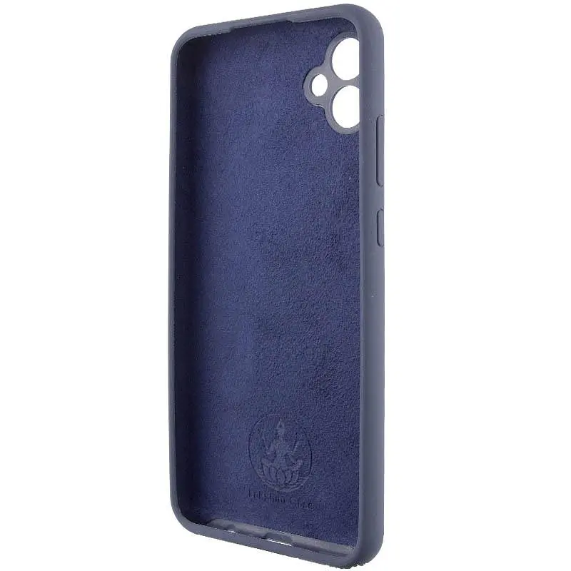 Чохол Silicone Cover Lakshmi Full Camera (AAA) для Samsung Galaxy A07 Темно-синій / Midnight blue - фото 4