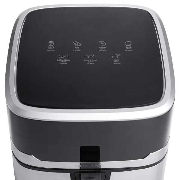 Аерогриль-фритюрниця SOKANY SK-10085 на 7.5 л сенсорна - фото 8
