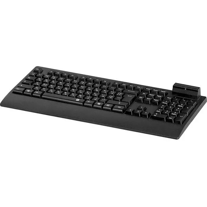 Клавіатура бездротова 2E KC1030 Smart Card Black USB (2E-KC1030UB) - фото 2