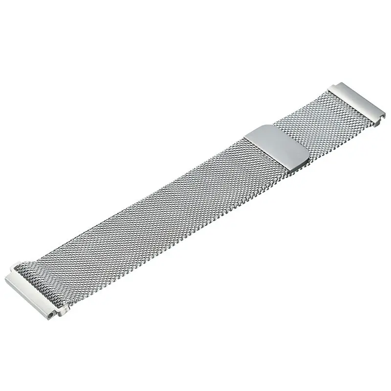 Миланский сетчатый ремешок Primo для часов Xiaomi Huami Amazfit Bip/Amazfit GTS Silver - фото 2