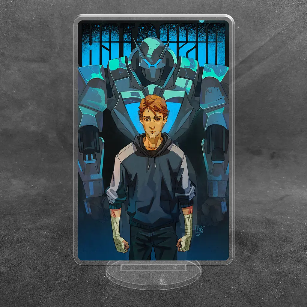 Акрилова колекційна фігурка Dispatch Роберт (Mecha Man) 15 см - фото 2