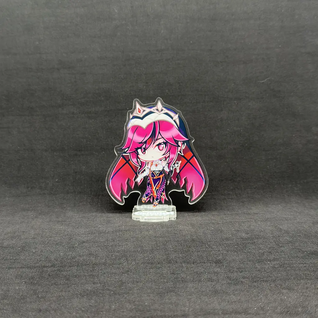 Акрилова колекційна фігурка Геншин Імпакт - Genshin Impact Chibi Розарія 10 см - фото 2