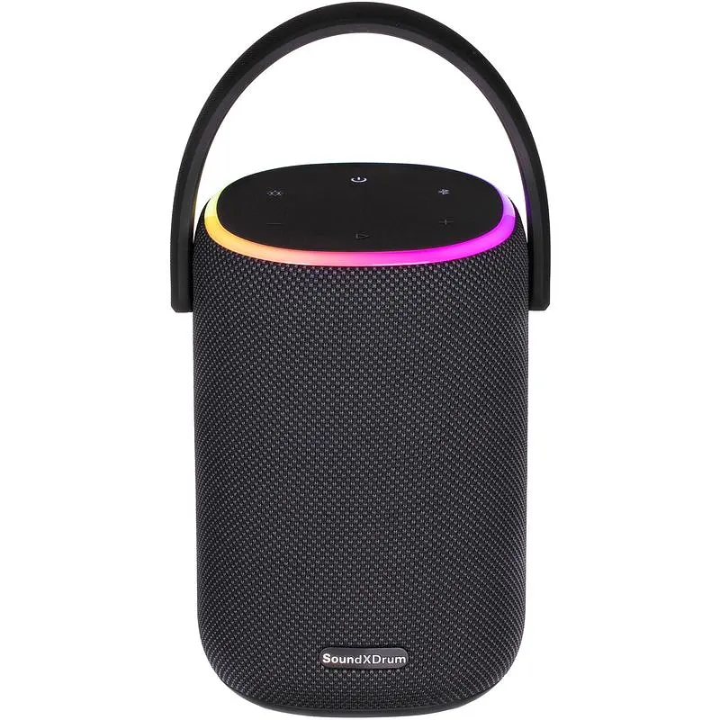 Портативна акустика 2E SoundXDrum TWS MP3 Wireless Waterproof Black (2E-BSSXDWBK) - фото 2