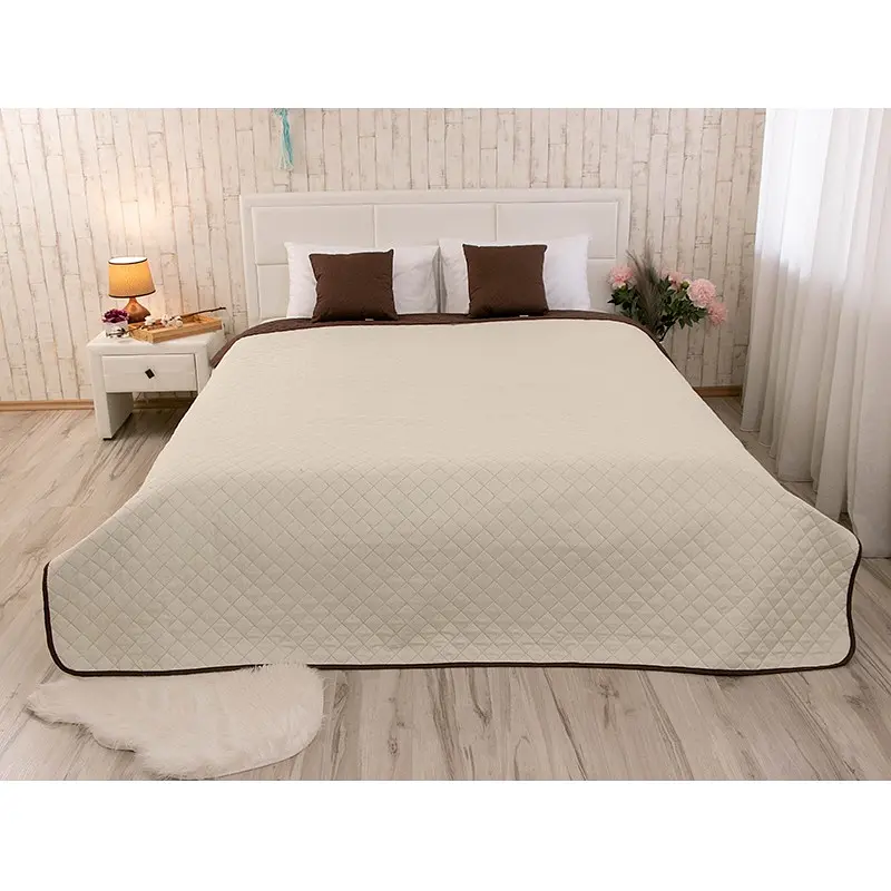 Покривало Руно Барселона шоколадно-молочне 140 х 200 см (359.52У Барселона) - фото 2