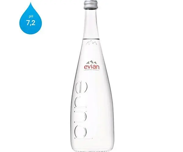 Evian, 0,75л, Евіан, Вода негазована, скло - фото 5