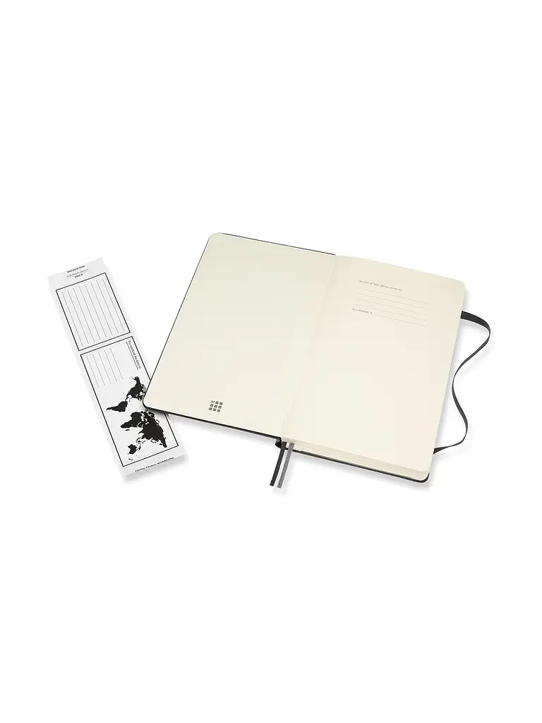 Записник Moleskine Classic Expanded середній, Лінійка Чорний (QP060EXP) - фото 4
