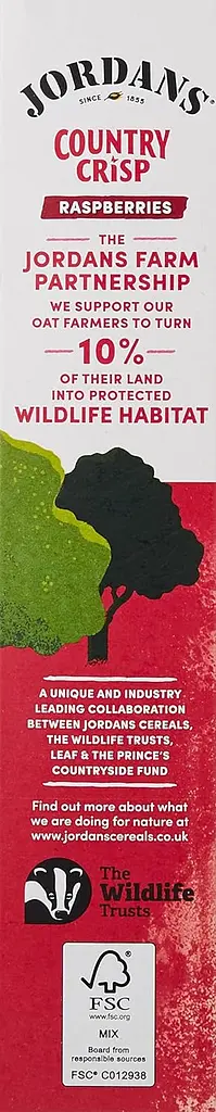 Кранчі Jordans Сountry Crisp з полуницею 500 г - фото 3