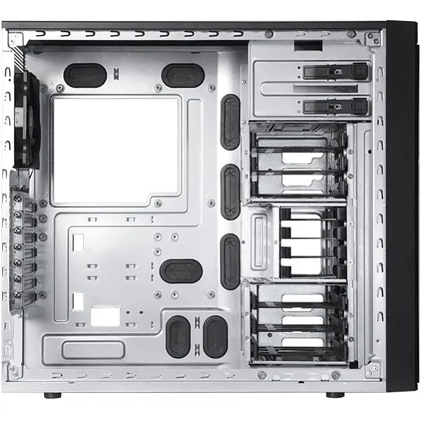 Корпус Chieftec UNI BW-01B-OP, без БЖ, 1x USB Type C, 1 x USB3.0, ATX, Black (BW-01B-OP) - фото 9